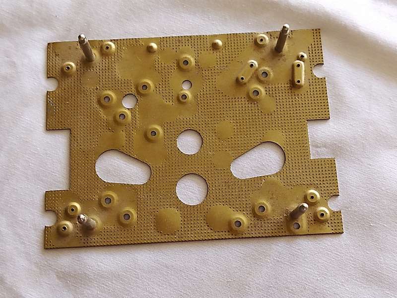 Grandfather Clock: Dial fitting for movement (b)