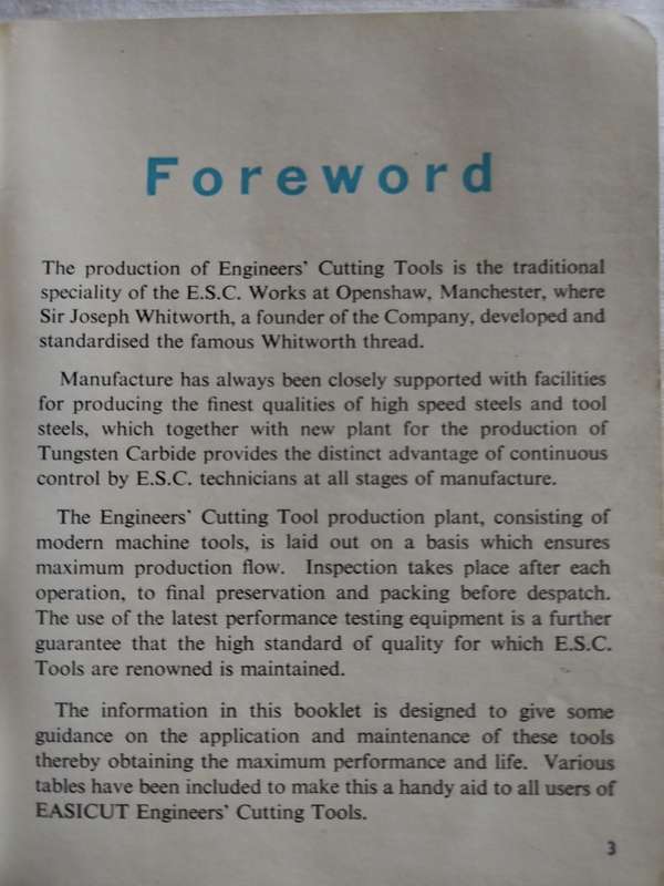Engineers Cutting Tools book