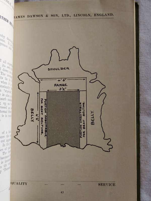 Catalogue issued by James Dawson & Son Ltd, Lincoln England