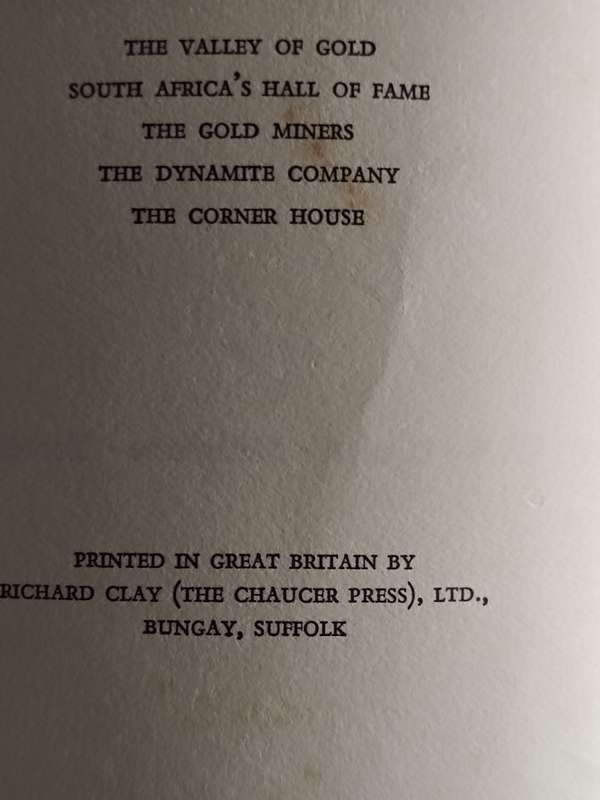 Gold Paved the way, The Story of the Gold Fields Group of Companies