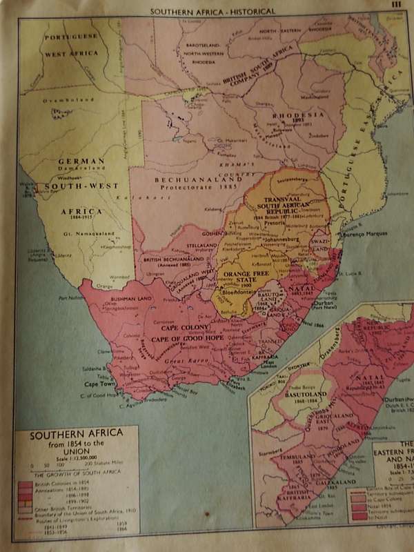 Phillip`s College Atlas for Southern Africa