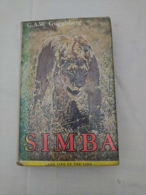 Simba The life of the lion by C.A.W. Guggisberg - London 1962