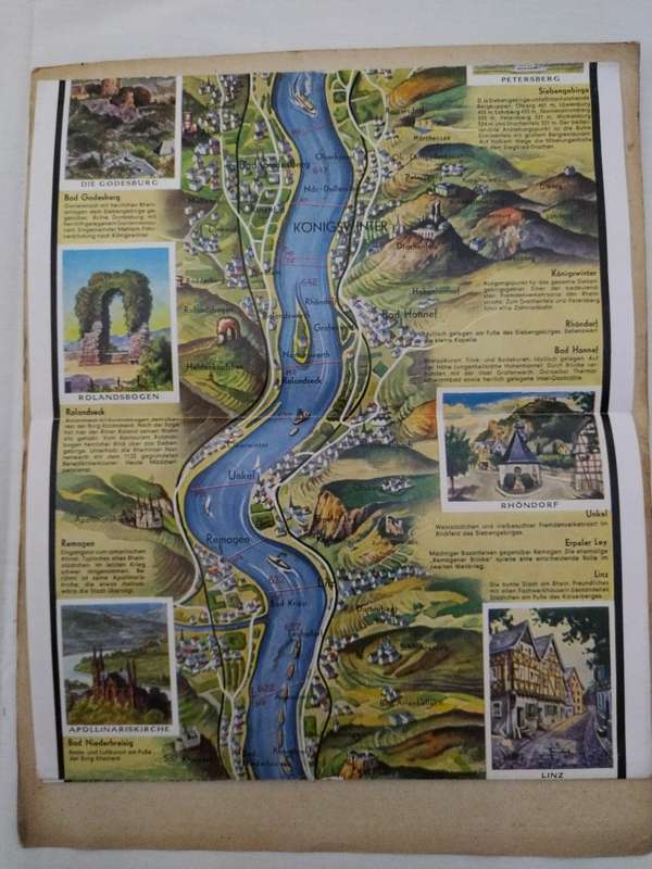 Der Rhein Map