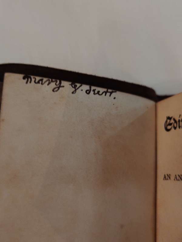 Miniature Book Edin`s Charm, prose, poems & Pictures of Edinburgh Circa 1920