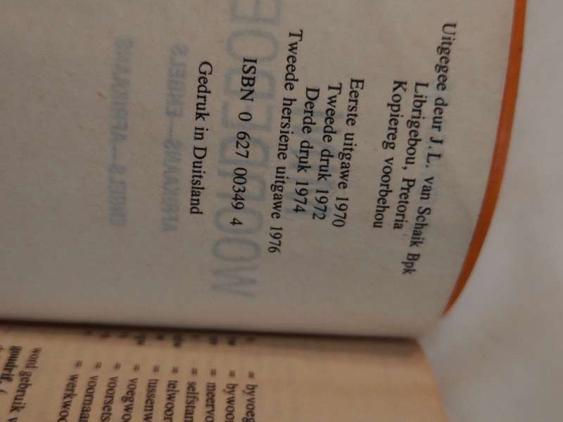 Kritzingers Mini-Dictionary English-Afrikaans & Afrikaans English