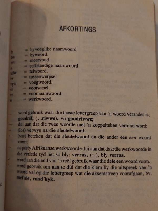 Kritzingers Mini-Dictionary English-Afrikaans & Afrikaans English