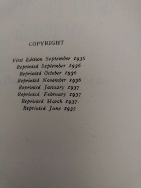 Gone with The Wind by Margaret Mitchell - June 1937
