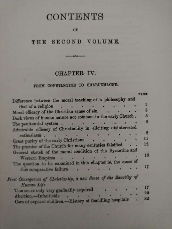 History of European Morals from Augustus to Charlemagne by William Edward Hartpole Lecky, M.A.