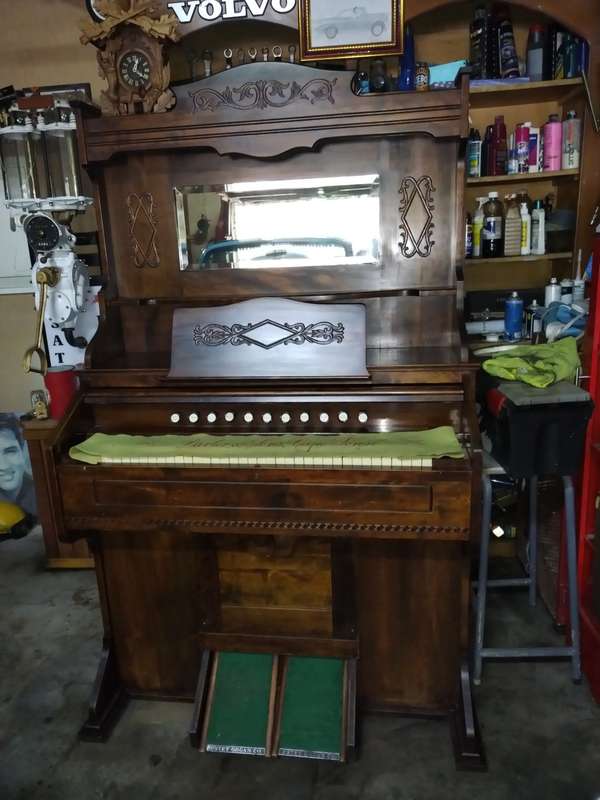 Antique Organ: Darter & Son`s Sole Agents For Cape Colony , Cape Town & East London