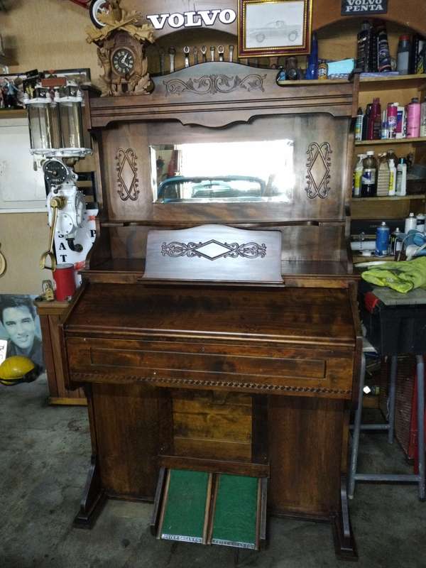 Antique Organ: Darter & Son`s Sole Agents For Cape Colony , Cape Town & East London