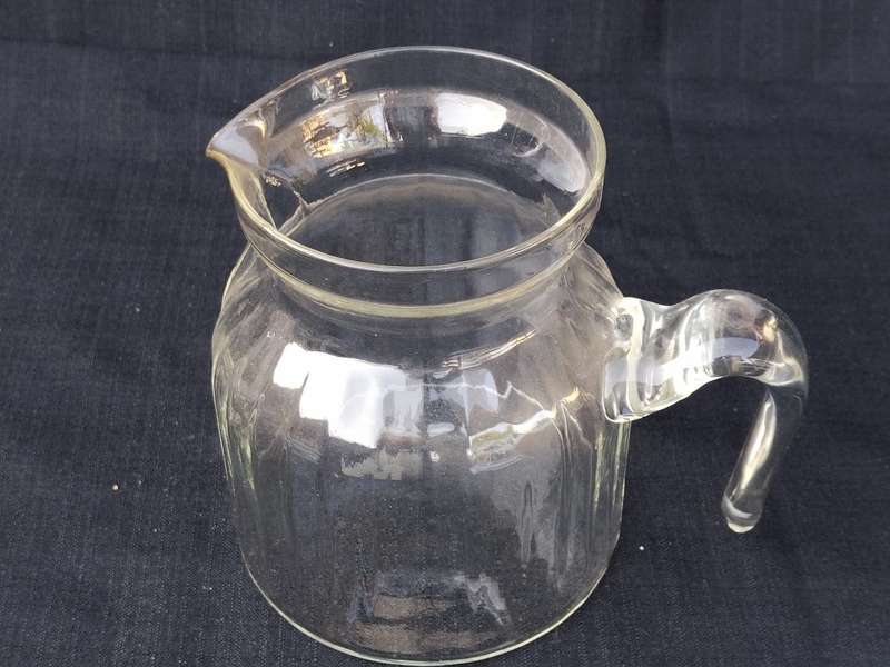 Vintage glass Jug (very thin glass)