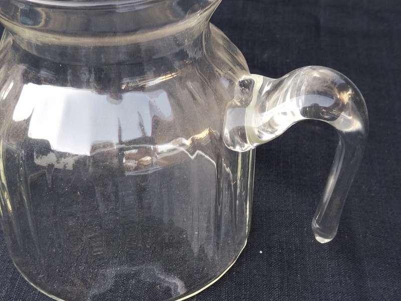 Vintage glass Jug (very thin glass)