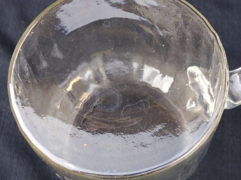 Vintage glass Jug (very thin glass)