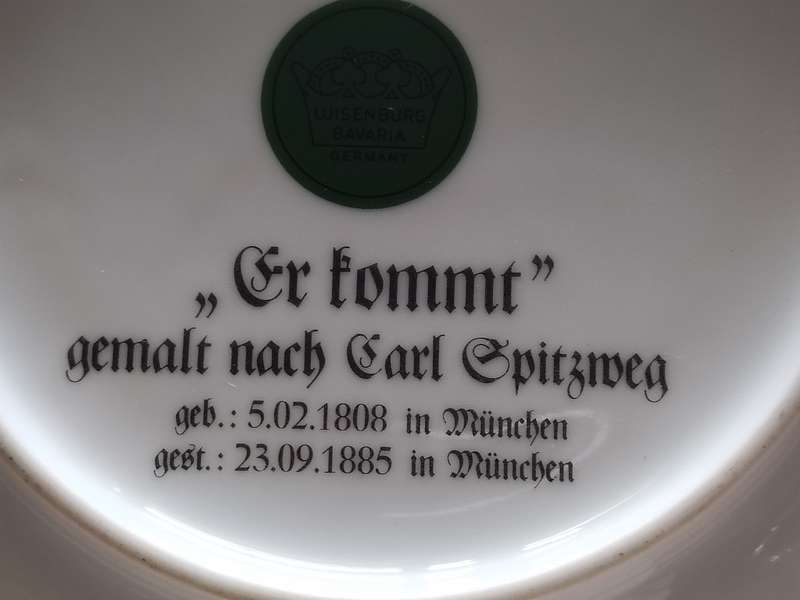 Bavaria Germany, Schumann Arzburg Plate