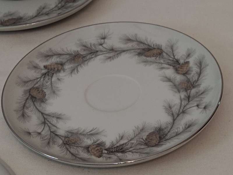 x5 Duo`s Fine China Sango Japan - Sierra Pines (Bid per Duo)