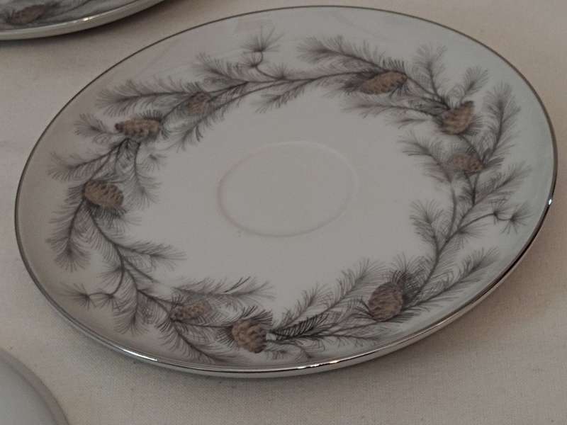 x5 Duo`s Fine China Sango Japan - Sierra Pines (Bid per Duo)