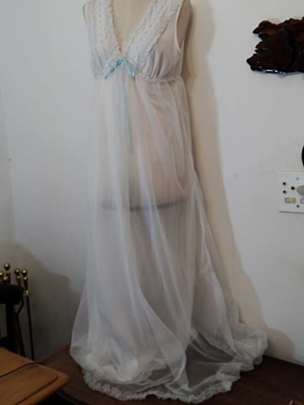 Circa 1950 Nightgown with  matching Gown