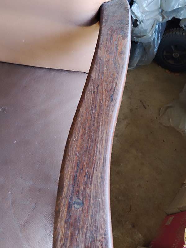 Partridge Wood Swivel Office Chair