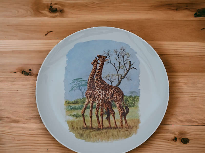 Crescent Ware Luipaardsvlei South Africa Plate