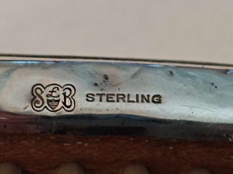 Sterling Silver baby Brush