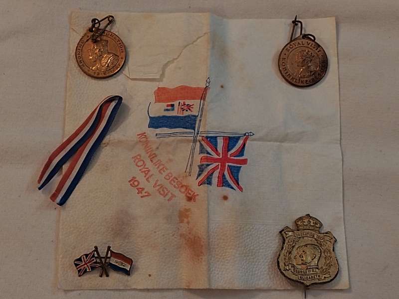 `Koninlike Besoek, Royal Visit 1947` items