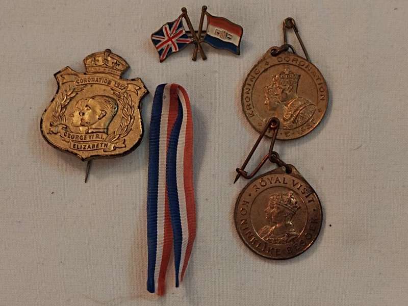 `Koninlike Besoek, Royal Visit 1947` items