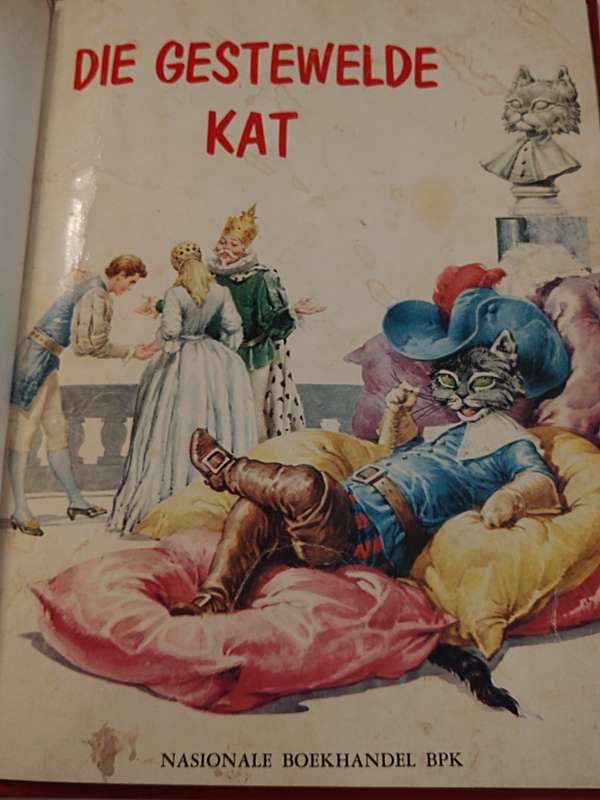 Die Gestewelde Kat boek