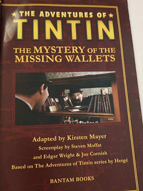 The Adventures of TinTin book
