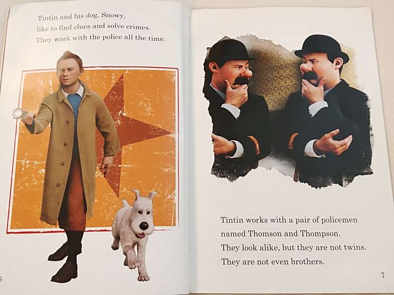 The Adventures of TinTin book