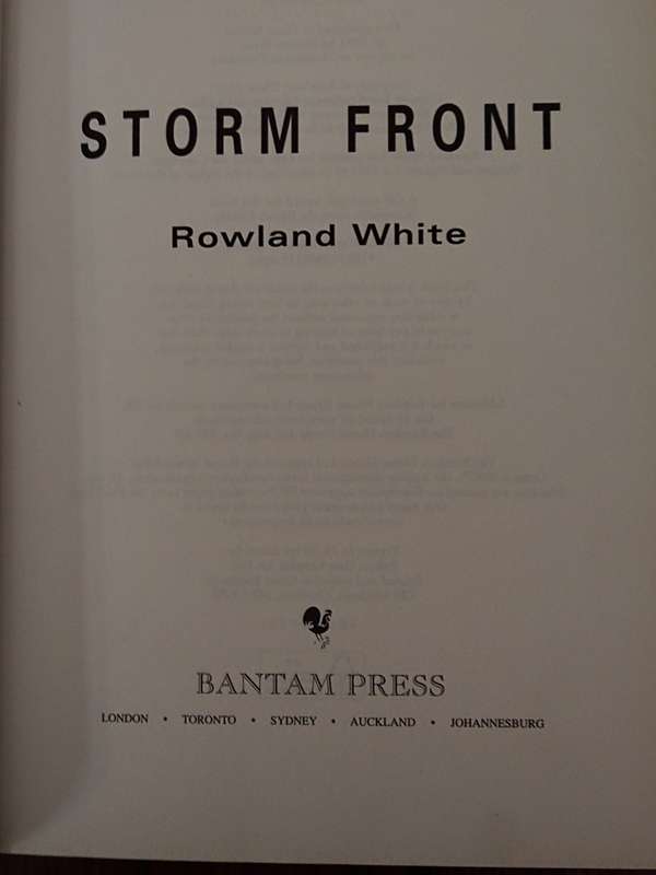 Storm Front by Rowland White (2011)