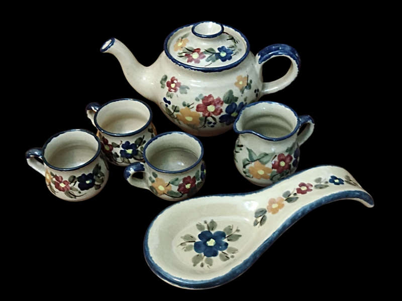 Remo Coda Hand Painted part Expresso set