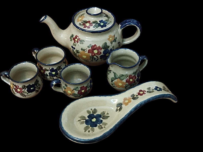 Remo Coda Hand Painted part Expresso set