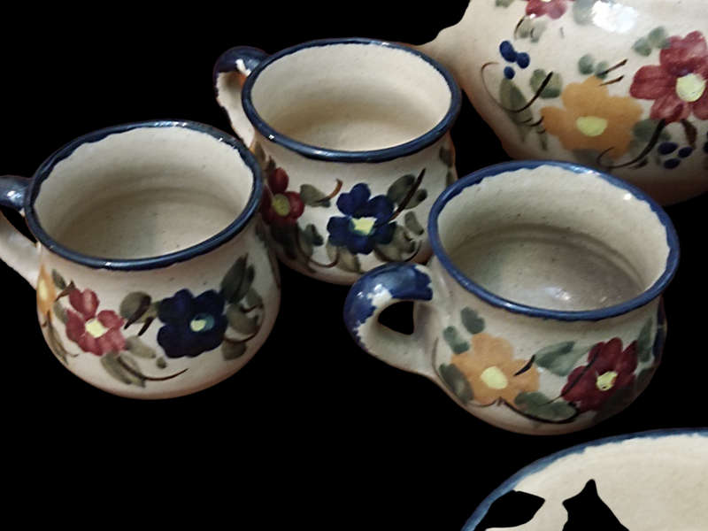 Remo Coda Hand Painted part Expresso set
