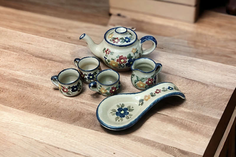 Remo Coda Hand Painted part Expresso set