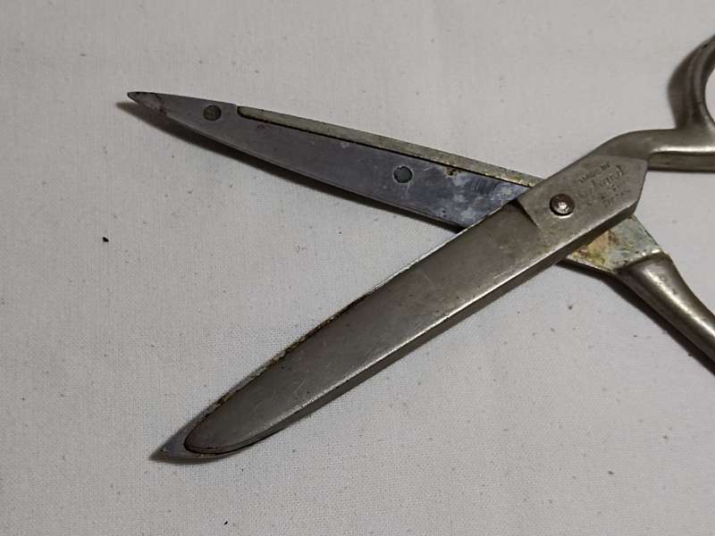 Radiant Golden  Age Rustless  Scissors Made by Richards of Sheffield England