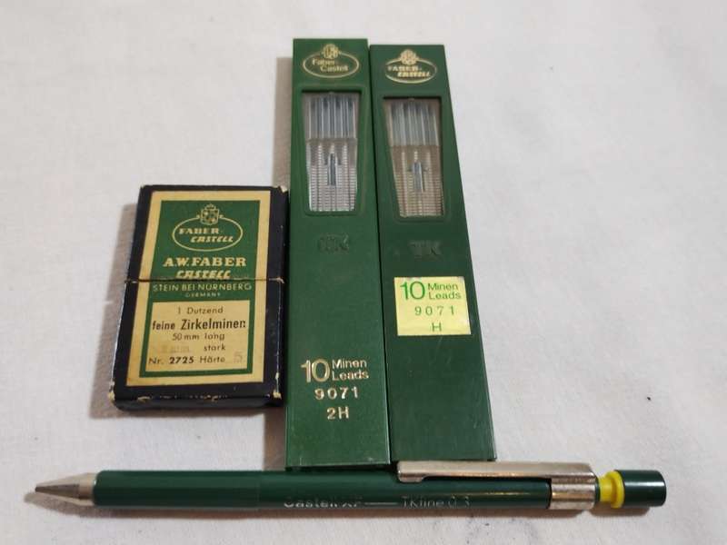 Faber Castell XF-TK Fine 03 Pencil With three packets of lid.(plse view photos)