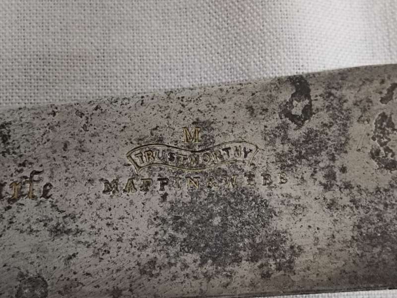 19 Century Mappin & Webb Bread Knife