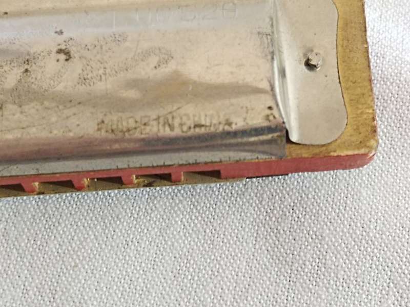 Vintage Made in China harmonica