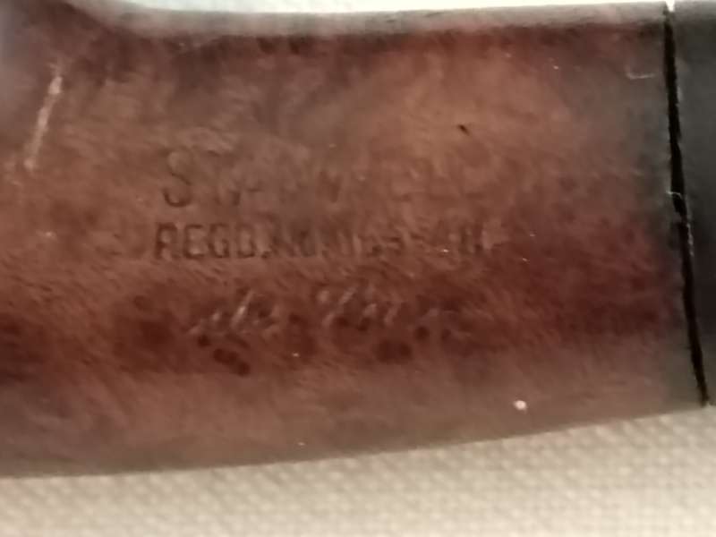 Stanwell De Lux. Regd no 969-48 Smoking pipe