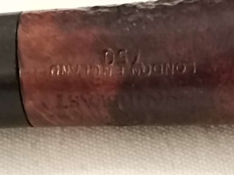 London England BBB Sandblast Smoking Pipe