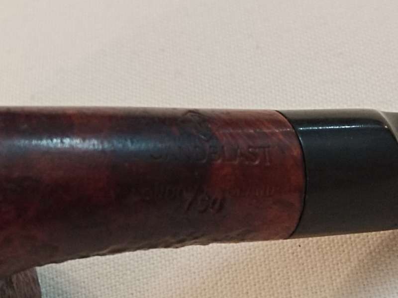 London England BBB Sandblast Smoking Pipe
