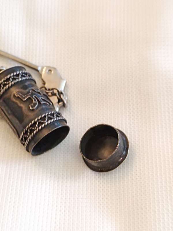 Silver Prayer Box/ Locket box Pendant