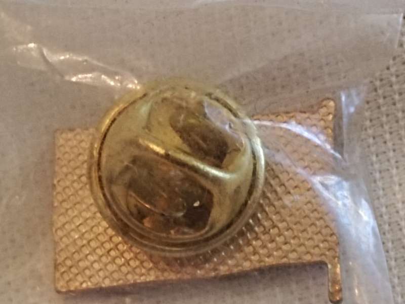 Union Jack Pin. In original packaging