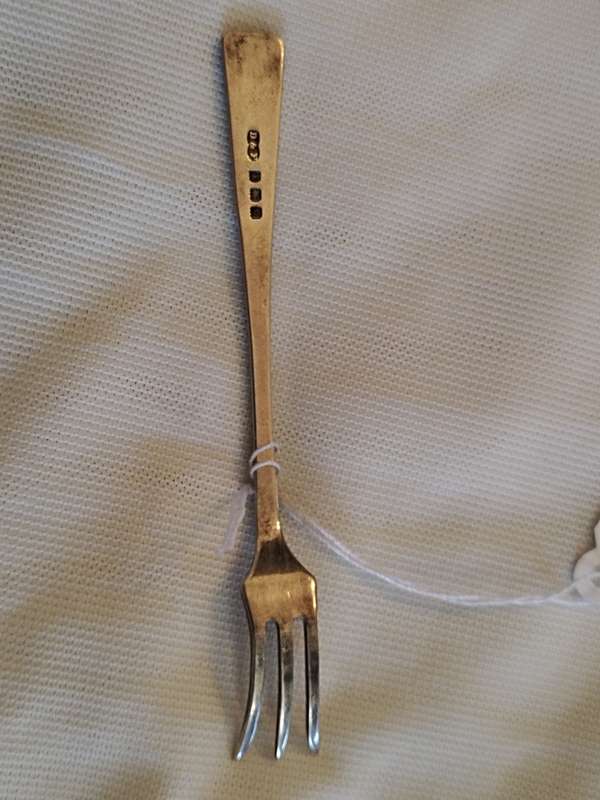Birmingham Silver Fruit Fork