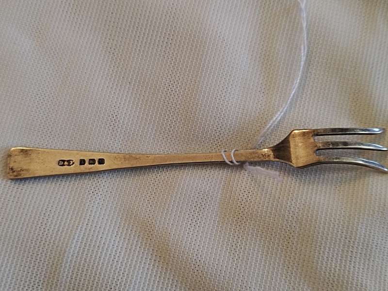 Birmingham Silver Fruit Fork