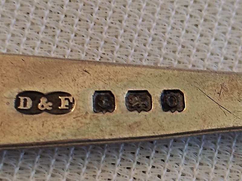 Birmingham Silver Fruit Fork