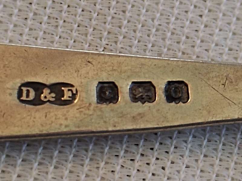 Birmingham Silver Fruit Fork