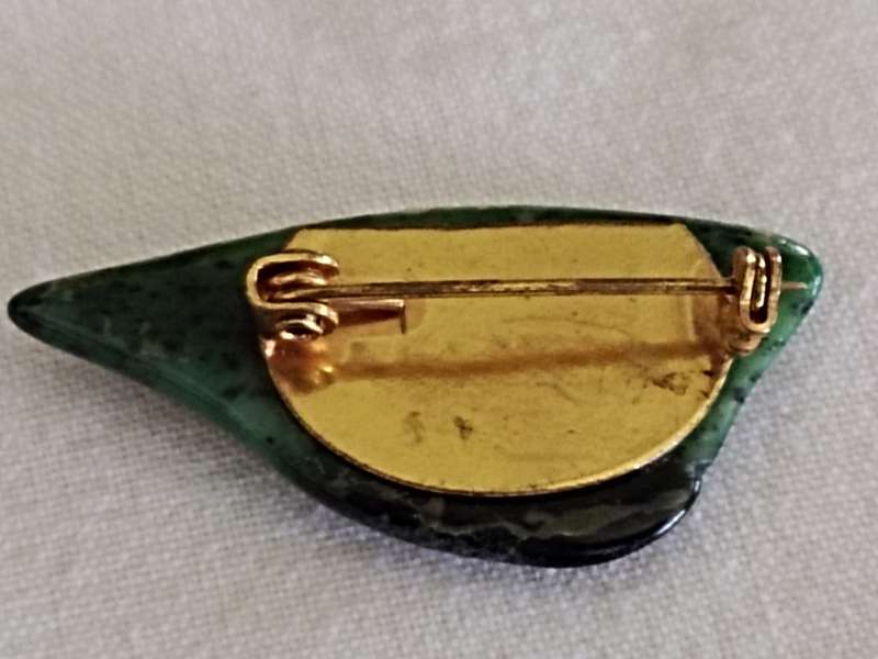 Vintage Gemstone Brooch