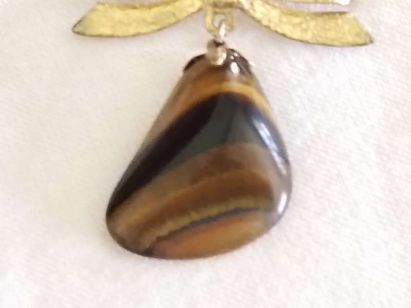 Vintage Tiger eye Brooch