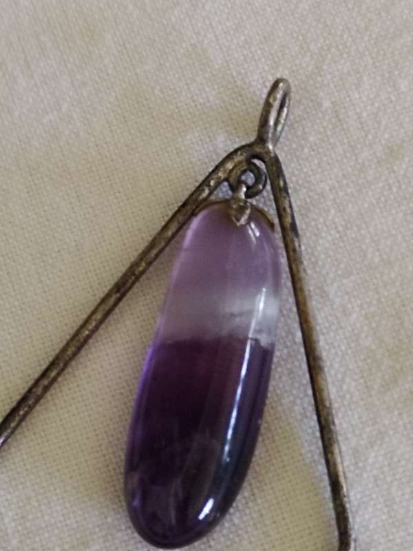 Vintage Amethyst Pendant